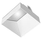 RAB NDTRIM3SW-W-TL 3" New Construction Square Trimless Module, Wall Washer, White Finish