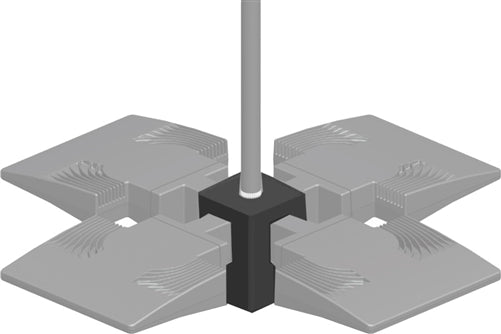 RAB PAD4-3/4 LED 4X Ceiling Pendant Adapter 3/4" NPS, Bronze Finish