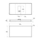 RAB PANEL2X4-59Y/D10/LC59W 2' x 4' Recessed LED Panel with Lightcloud Control System, 3000K (Warm), 8001 Lumens, 82 CRI, 120-277V, Dimmable Operation, DLC Listed, White Finish