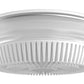RAB Lighting PARK34-30NW/120 30W LED Garage Light, 4000K, 4315 Lumens, 75 CRI, 120V, Dimmable, White Finish