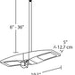 RAB PLED2X10MSW 20W Ceiling LED LSMART with Mini Sensor, 5000K Color Temperature (Cool), Standard Operation, White Finish
