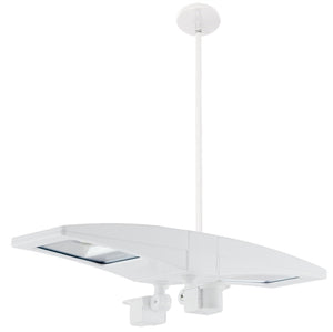 RAB PLED2X13NMS2W 26W Ceiling LED LSMART with Mini Sensor, 4000K Color Temperature (Neutral), Standard Operation, White Finish