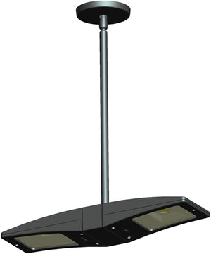 RAB PLED2X13Y 2x13W LED Pendant Mount, 3000K Color Temperature (Warm), Standard Operation, Bronze Finish