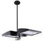 RAB PLED2X26YMS 52W Ceiling LED LSMART with Mini Sensor, 3000K Color Temperature (Warm), Standard Operation, Bronze Finish