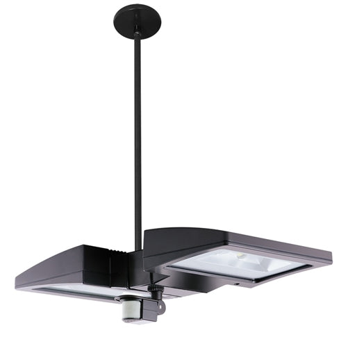 RAB PLED2X26YMS 52W Ceiling LED LSMART with Mini Sensor, 3000K Color Temperature (Warm), Standard Operation, Bronze Finish