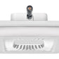 RAB PRT30YW/PCS 30W LED PORTO Garage Light with 120V Swivel Photocell, 3000K (Warm), 3136 Lumens, 72 CRI, 120VStandard Operation, DLC Listed, White Finish