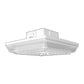 RAB PRT55SW 55/42/30W Square Porto LED Field Adjustable Light, 3500/4000/5000K, On/Off Photocell, White