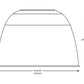 RAB R16PF 11" High Frosted Prismatic Acrylic