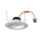 RAB R34X-6 LED Retrofit Downlight 6-inch, 2700K/3000K/3500K/4000K/5000K, 1300/1050/750 Lumens, White Finish