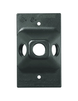 RAB R3TB Rectangular Tuffy Cover, Black