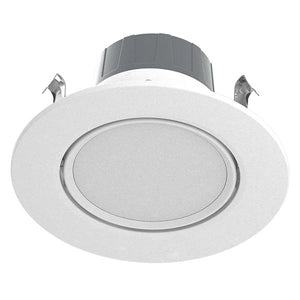 RAB RA4R89FA120WS 8W 4" LED Round Retrofit Downlight, Adjustable Head,  2700K, 3000K, 3500K, 4000K & 5000 Color Temperature