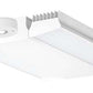 RAB RAIL150YNW/D10/LCS 150W Rail LED High Bay with Lightcloud Control System, Lightcloud Highbay Sensor, 3500K (Warm Neutral), 16758 Lumens, 83 CRI, 120-277V, V Hooks Mount, Dimmable, White Finish