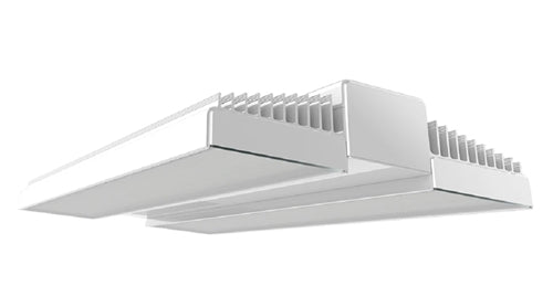 RAB RAIL175 175W Rail LED High Bay, 5000K (Cool), 25,527 Lumens, 83 CRI, 120-277V, Dimmable Operation, DLC Listed, White Finish
