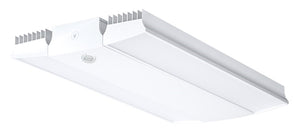 RAB RAIL185NW/D10/WS4 185W Rail LED High Bay with Multi-Level Motion Sensor, V Hooks Mount, 4000K (Neutral), 19865 Lumens, 85 CRI, 120-277V, Dimmable, DLC Listed, White Finish