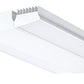 RAB RAIL185YNW 185W Rail LED High Bay, V Hooks Mount, No Photocell, 3500K, 20647 Lumens, 82 CRI, 120-277V, Standard Operation, DLC Listed, White Finish