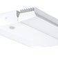 RAB RAIL95NW/D10/WS2 95W Rail LED High Bay with Multi-Level Motion Sensor, V Hooks Mount, 4000K (Neutral), 9835 Lumens, 84 CRI, 120-277V, Dimmable, DLC Listed, White Finish