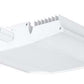 RAB RAIL95W/D10/LC 95W Rail LED High Bay with Lightcloud Control System, No Photocell, 5000K (Cool), 12645 Lumens, 78 CRI, 120-277V, V Hooks Mount, Dimmable, White Finish