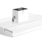 RAB RAILP150NW/D10 150W Rail LED High Bay, Pendant or Surface Mount, No Photocell, 4000K (Neutral), 15739 Lumens, 84 CRI, 120-277V, Dimmable Operation, DLC Listed, White Finish