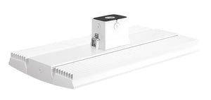 RAB RAILP225NW/480 225W Rail LED High Bay, Pendant or Surface Mount, No Photocell, 4000K (Neutral), 23227 Lumens, 84 CRI, 480V, Standard Operation, Not DLC Listed, White Finish