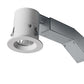 RAB RDLED2R8-20YY-TW 2" Round Remodeler LED, 9W, 2700K, 536 Lumens, 82 CRI, 20 Degree Beam Spread, 1/2" Trim, TRIAC Compatible, White Trim