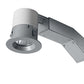 RAB RDLED2R8-30Y-TS 2" Round Remodeler LED, 9W, 3000K, 605 Lumens, 83 CRI, 30 Degree Beam Spread, 1/2" Trim, TRIAC Compatible, Silver Trim