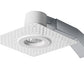 RAB RDLED2R8-40Y-TLW 2" Round Remodeler LED, 9W, 3000K, 604 Lumens, 83 CRI, 40 Degree Beam Spread, Trimless Look, TRIAC Compatible, White Trim