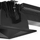 RAB RDLED4S20-WYN-B-B 4" Square Remodeler LED, 20W, 3500K, 1080 Lumens, 90 CRI, Wall Washer, TRIAC Dimming Driver, Black Cone and Black Trim
