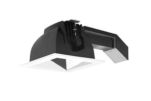 RAB RDLED6S26F-WYN-S-W 6" Square Remodeler LED, 26W, 3500K, 1557 Lumens, 90 CRI, Wall Washer, On/Off Non-dimming Driver, Specular Silver Cone White Trim