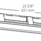 RAB SHARK2-18YW/D10 18W 4 foot SHARK Linear LED Washdown, No Photocell, 3000K (Warm), 2076 Lumens, 74 CRI, 120-277V, Dimmable, White Finish