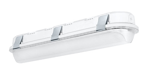 RAB SHARK2-25YW/D10 25W 4 foot SHARK Linear LED Washdown, No Photocell, 3000K (Warm), 2561 Lumens, 74 CRI, 120-277V, Dimmable, White Finish