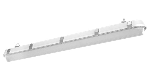 RAB SHARK4/480 50/40/30W 4' SHARK Linear LED Washdown, 3500/4000/5000K, 4135-7113 Lumens, 85-86 CRI, 0-10V Dimming, 480V, White