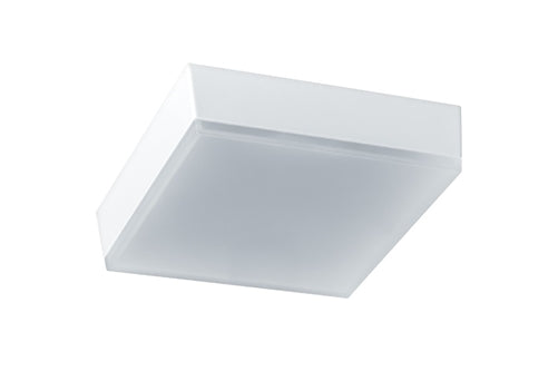 RAB SK9SYYW 9W SKEET LED Surface Mount Fixture Square, 2700K, 719 Lumens, 85 CRI, White Finish