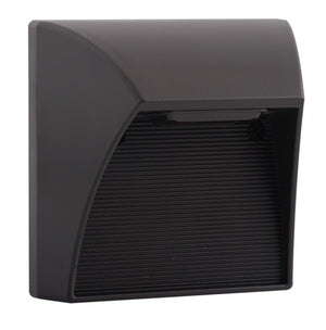 RAB SLED5N 5W LED Square Step Lights, 4000K Color Temperature (Neutral), 85 CRI, 100V - 240V, Bronze Finish