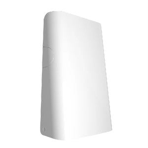 RAB SLIM15W Field Adjustable Slim LED Wallpack, 34/25/13W, 1398-3695 Lumens, 4000K, 80 CRI, White Finish