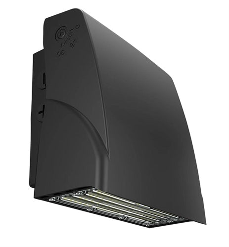 RAB SLIM17FA30ADJ 30W Slim LED Wallpack, 3000K/4000K/5000K, 3800 Lumens, 70 CRI, Bronze Finish
