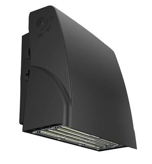 RAB SLIM17FA30ADJ 30W Slim LED Wallpack, 3000K/4000K/5000K, 3800 Lumens, 70 CRI, Bronze Finish