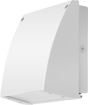 RAB SLIM57NW/PC2 Slim Wallpack 57W LED Lamp, 4000K Neutral White Finish with 277V Photocell