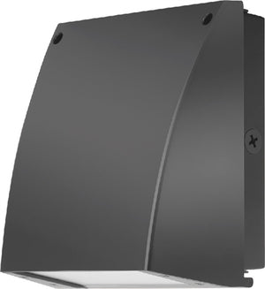 RAB SLIM57Y/PC2 Slim Wallpack 57W LED Lamp, 3000K Warm White Bronze Finish with 277V Photocell