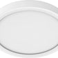 RAB SM9R20930UNVW 20W 9' LED Edge-Lit Surface Mount Light, 1200 Lumens, 90 CRI, 3000K Color Temperature, 120-277V, White