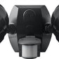 RAB SMSBULLET2X12NA LED Smart Bullet Flood 2x12W with Motion Sensor, Bronze Finish