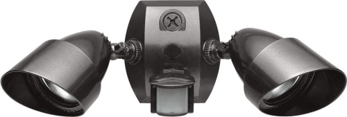 RAB SQB2A Dual Flood Light Kit with Mini Motion Sensor, Bronze