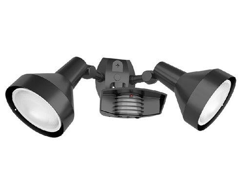 RAB STL110H/L Stealth Motion Sensor with 110 Degree View and CCT-Selectable PAR38 Bell Flood Lighting Kit, Bronze