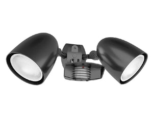 RAB STL110HB/L Stealth Motion Sensor with 110 Degree View and CCT-Selectable PAR38 Bullet Flood Lighting Kit, Bronze
