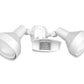 RAB STL110HW/L Stealth Motion Sensor with 110 Degree View and 38W LED Par-38 Bell Flood Lighting Kit, White
