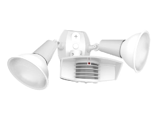 RAB STL110RW/L Stealth Motion Sensor and Two CCT-Selectable PAR38 LED, White Finish