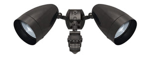 RAB STL3HBLED2X13 26W LED Floodlight with Sensor, With Photocell, 5000K (Cool), 1448 CRI, 120-277V, Bronze Finish