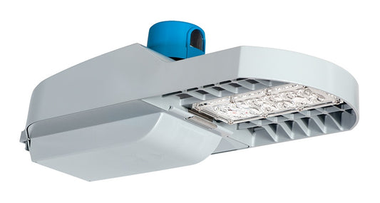 RAB TBLED2T64YRG/D10/PCT 64W LED TRIBORO Roadway Light, 120-277V Twistlock Photocell, 3000K (Warm), 6437 Lumens, 71CRI, 120-277V, Type II Distribution, Dimmable, 7-Pin Receptacle, Gray Finish