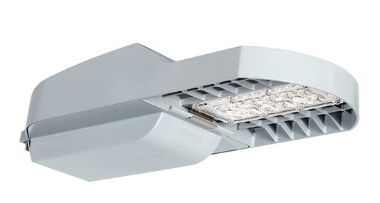 RAB TBLED2T95RG/480/D10/7PR 95W LED TRIBORO Roadway Light, No Photocell, 5000K (Cool), 10951 Lumens, 72CRI, 480V, Type II Distribution, Dimmable, 7-Pin Receptacle, Gray Finish