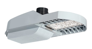 RAB TBLED2T95YRG/D10/7PRS 95W LED TRIBORO Roadway Light, No Photocell, 3000K (Warm), 9589 Lumens, 71CRI, 120-277V, Type II Distribution, Dimmable, 7-Pin Receptacle w/ Shorting Cap, Gray Finish