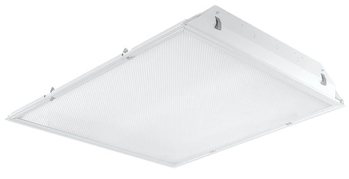 RAB TRLED2X2-37Y/D10/E 37W 2' x 2' LED Troffer, 3000K Color Temperature(Warm), Dimmable w/ Battery Backup, White Finish